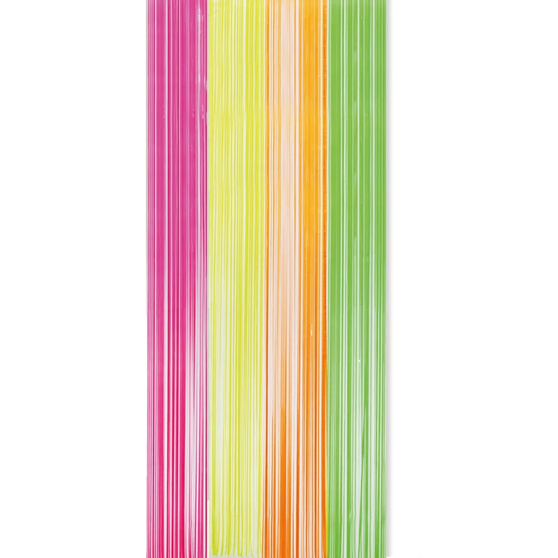 Neon-Türvorhang, farbig, 2,4 m