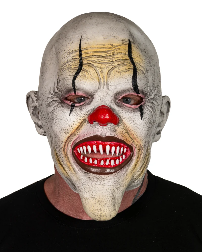 Razor Teeth Killer Clown Maske
