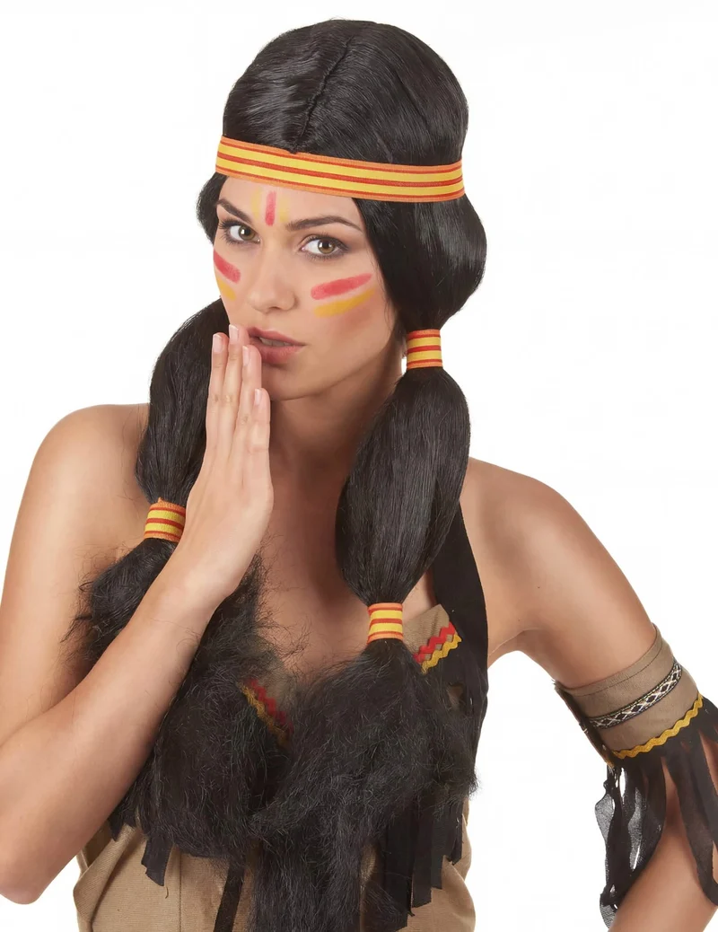 Indianerperücke für Frauen
