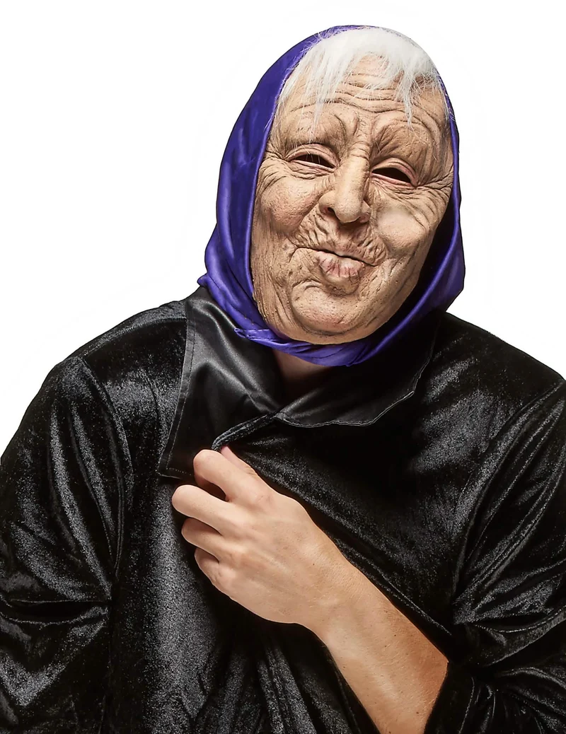 Maske Alte Dame für Erwachsene