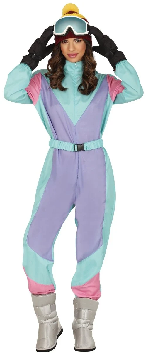 Blauw Paarse Skipak Dames
