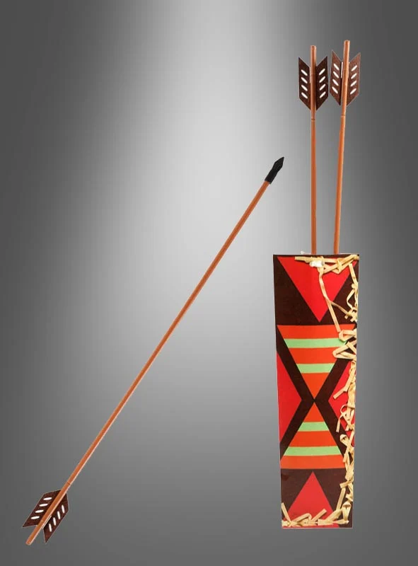 Indianer Pfeile und Köcher