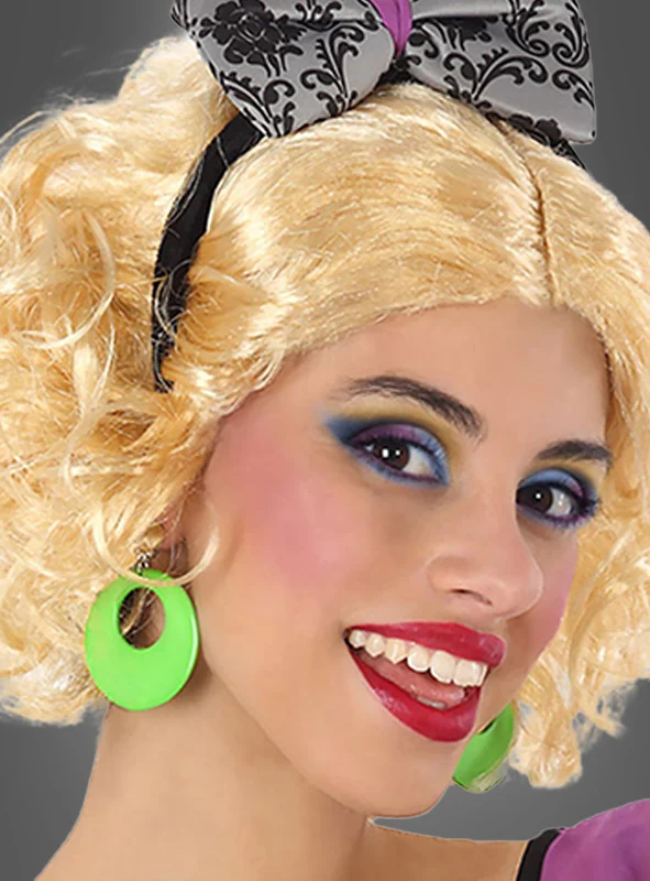 Clip Ohrringe im Retro Look