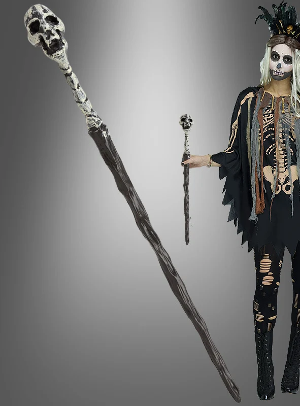 Voodoo Zepter 44cm mit Totenkopf