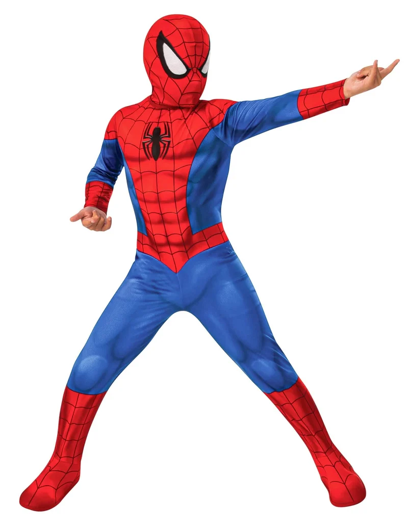 Spiderman™ Kinderkostüm Marvel™ rot-blau-schwarz