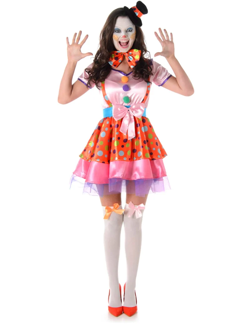 Clown Kostüm für Damen
