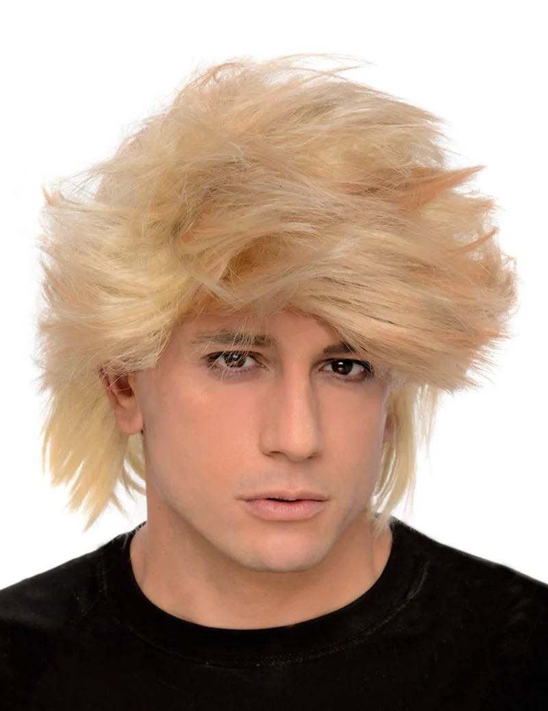 Rock`n Roll Perücke für Herren blond