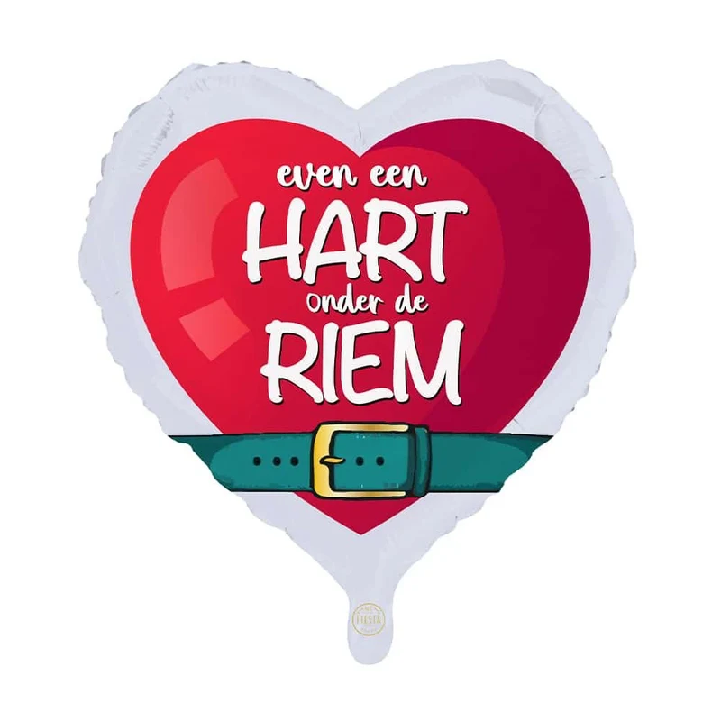 Ein Herz unter dem Gürtel – Heliumballon, leer, 45 cm