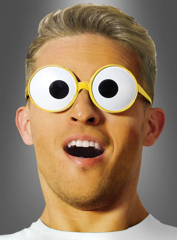 Riesige Comic Augen Brille