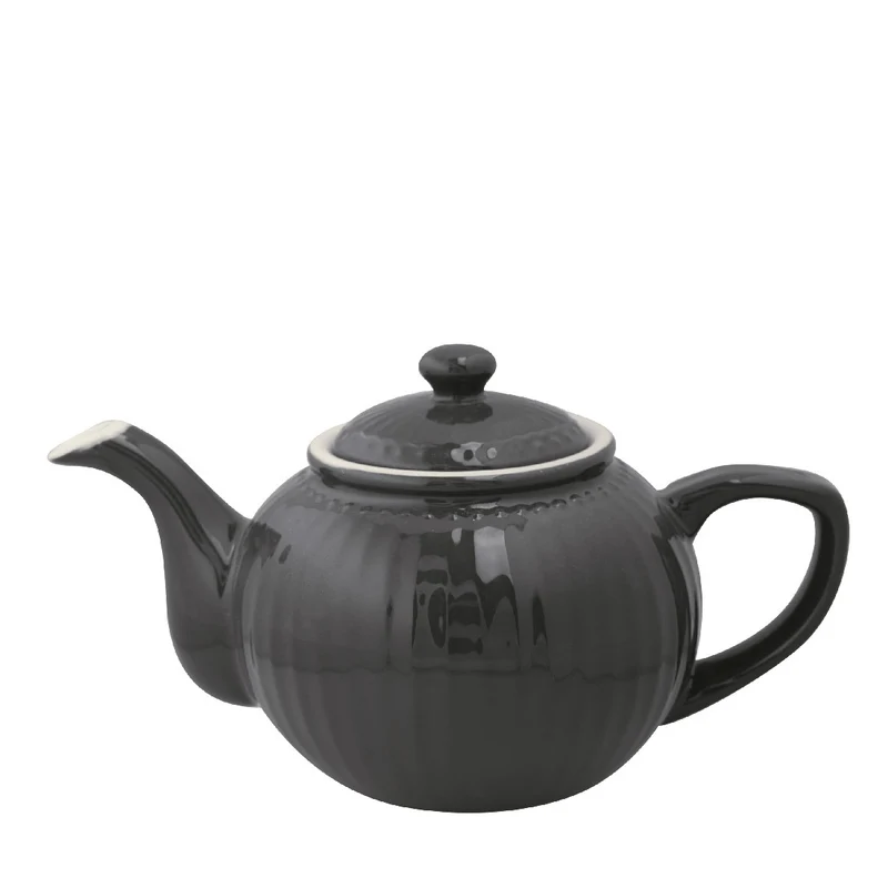 Greengate Teekanne Alice dunkelgrau