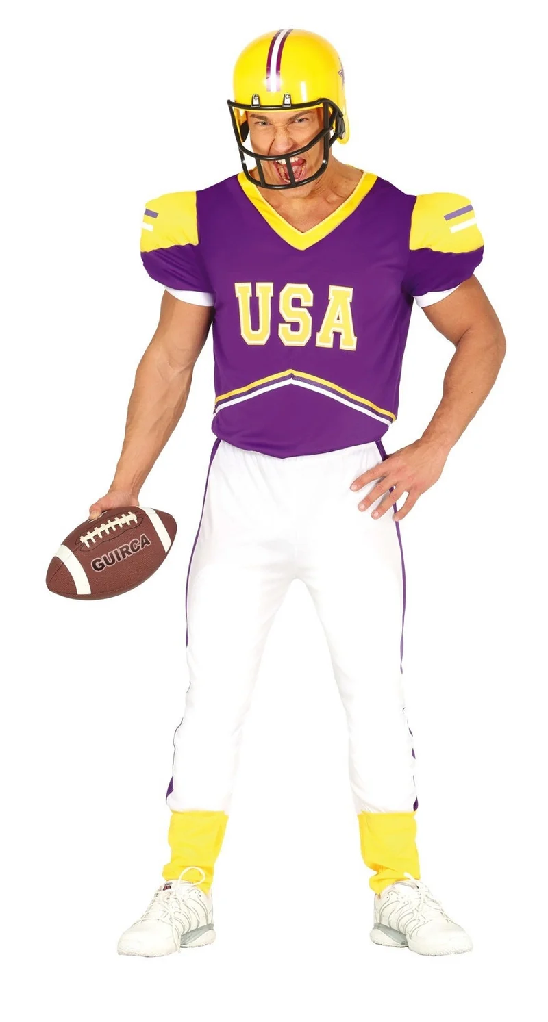 Quarterback Kostuum Heren