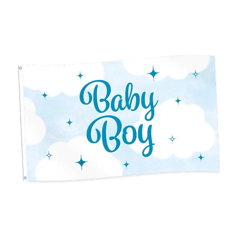 Blaue Flagge Baby Boy 1,5 m