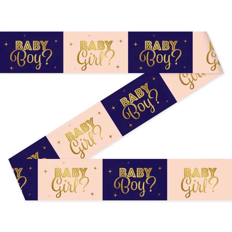 Gender-Reveal-Absperrband 12 m