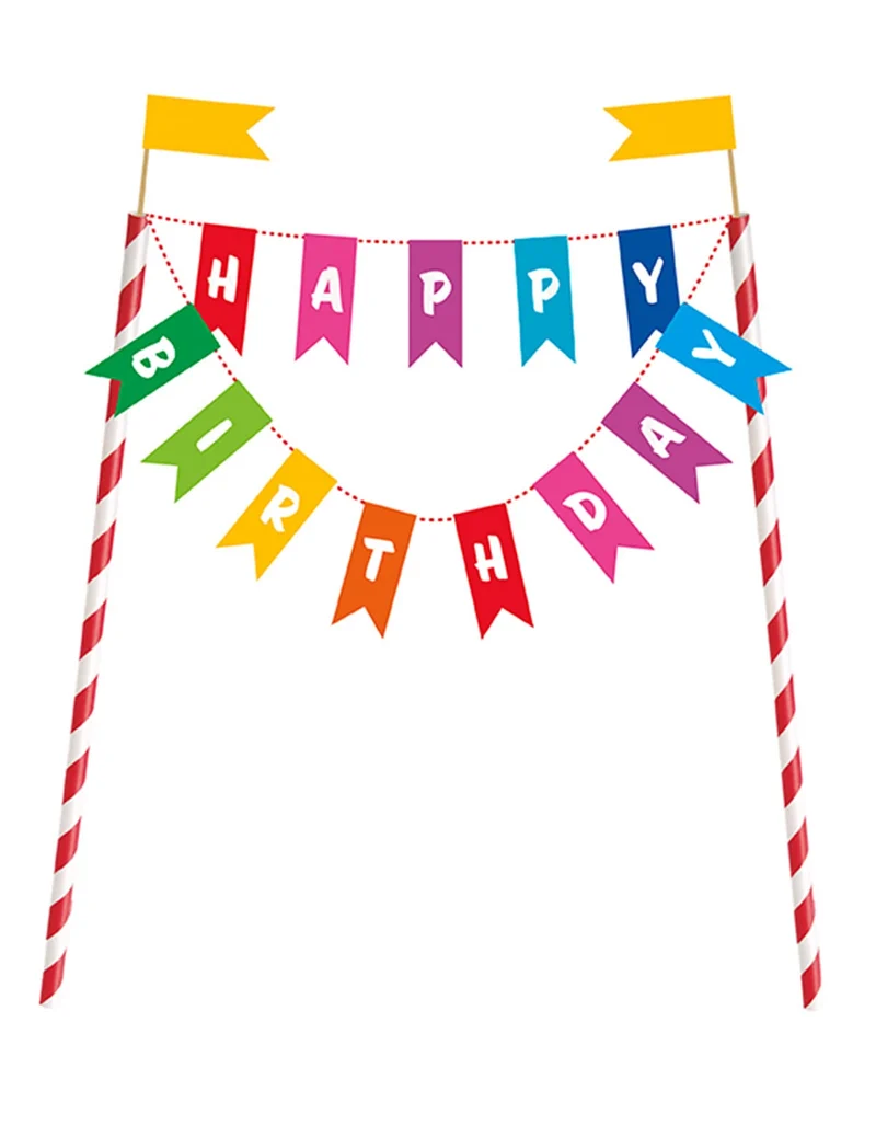 Dekoration für Geburtstagskuchen Happy Birthday