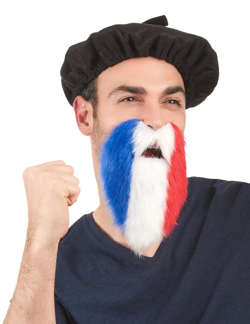 Fan-Bart Frankreich