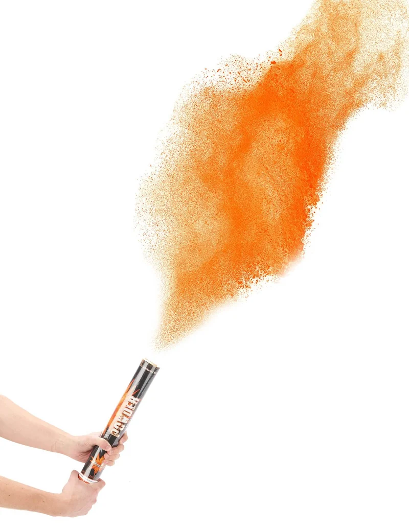 Orange Puder Kanone