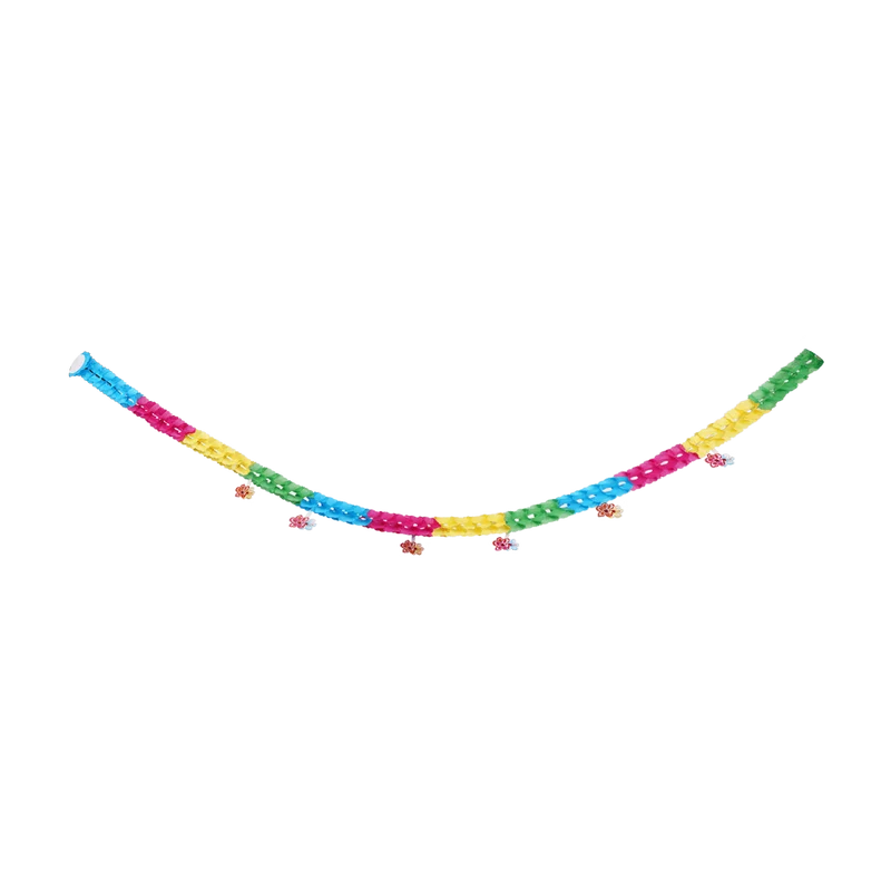 Hawaii-Girlande, bunt, 4 m
