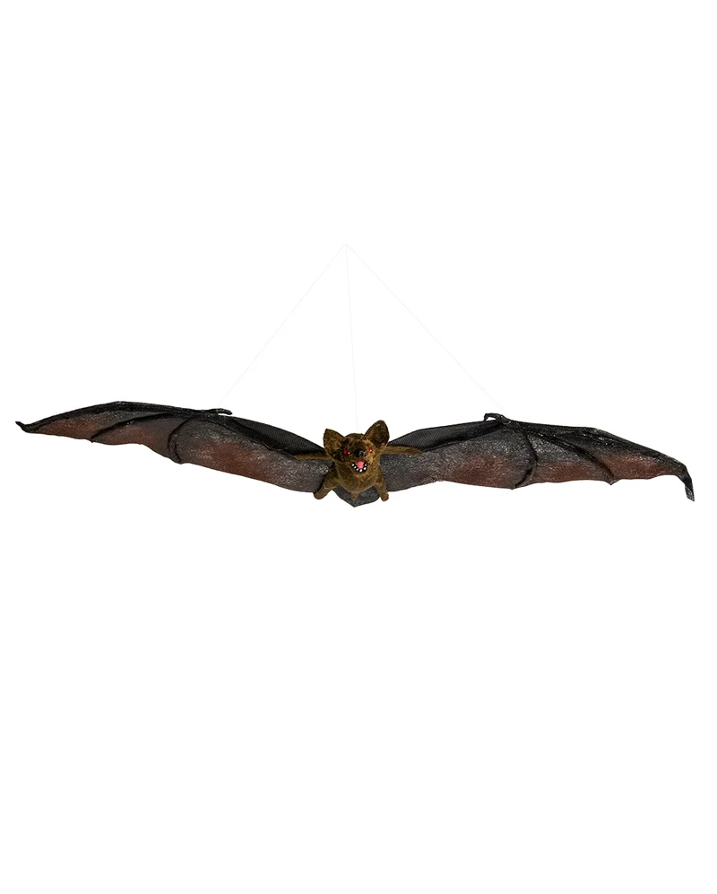 Braune Fledermaus zum Aufhängen 54cm