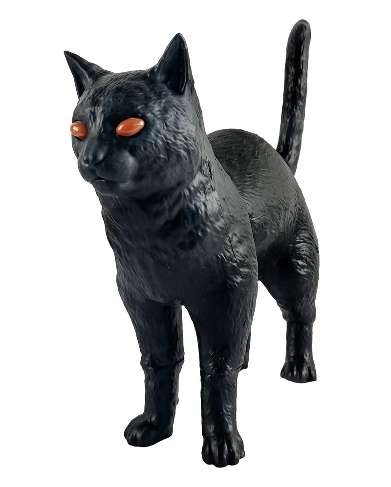 Rufus Hexenkatze mit Leuchtaugen 39cm