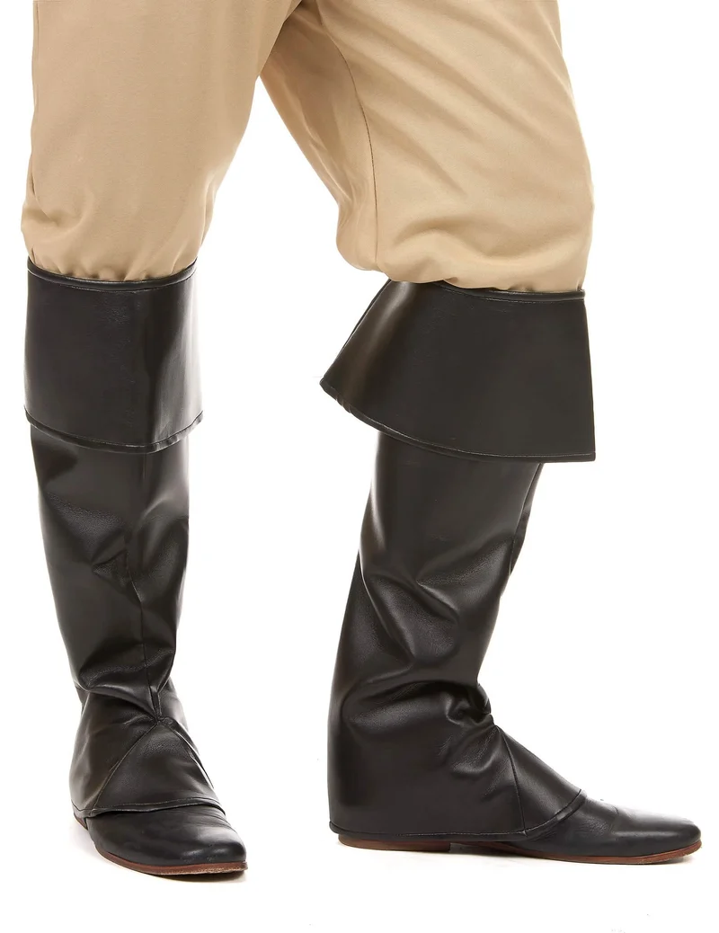Schwarze Überstiefel für Erwachsene