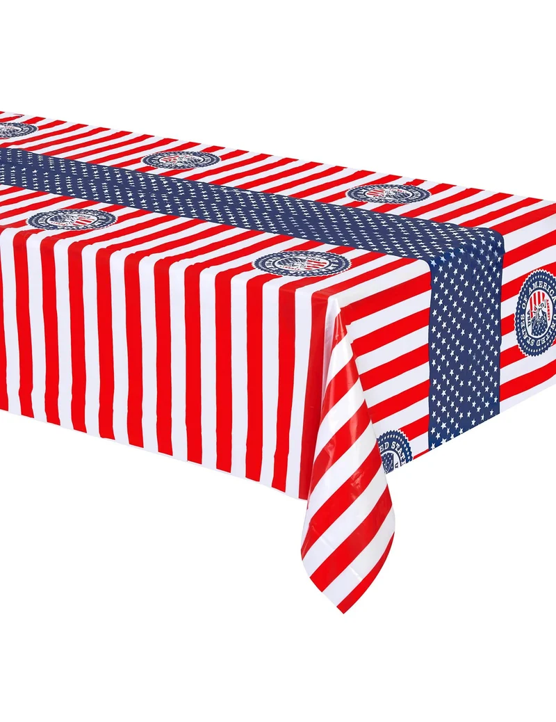 Tischdecke Stars and Stripes 130 x 180 cm