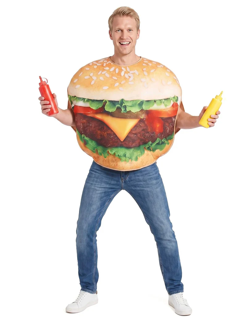 Burger Kostüm für Erwachsene