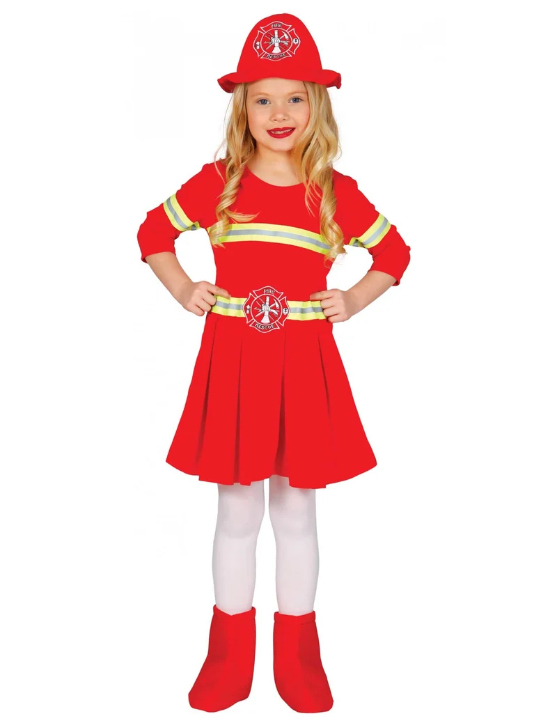 Feuerwehrkostüm für Mädchen
