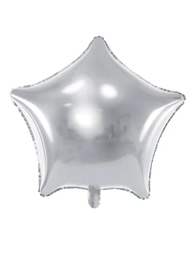 Folienballon silber 45 cm