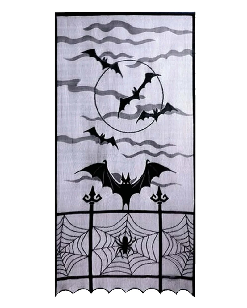 Fledermaus Halloween Fensterdeko 102x213cm