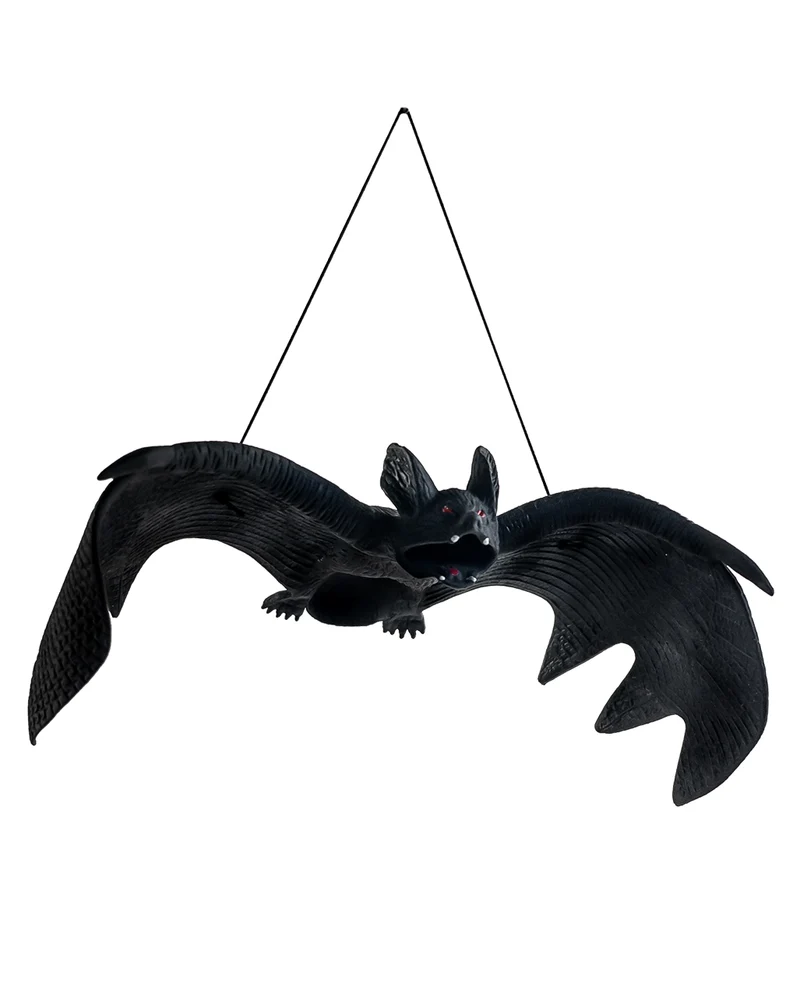 Schwarze Fledermaus Vinyl 26x9cm