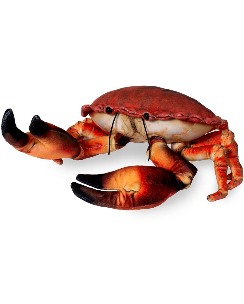 Rote Landkrabbe Kuscheltier 20cm