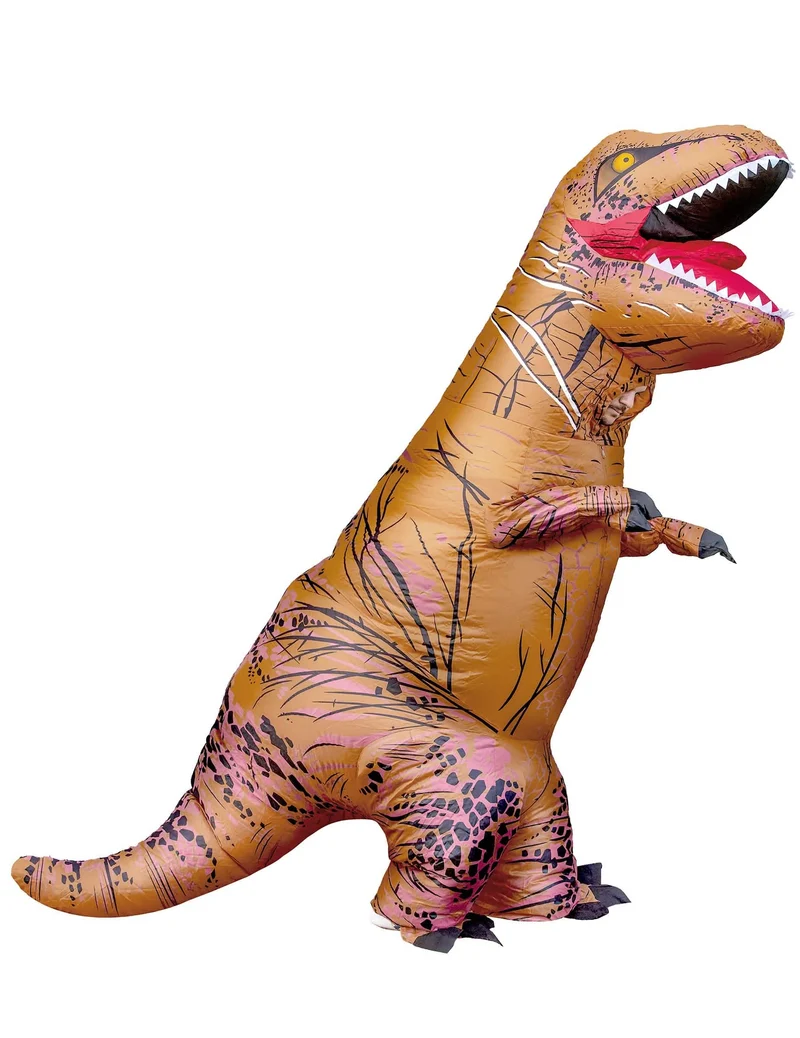 Aufblasbares T-Rex Kostüm für Erwachsene