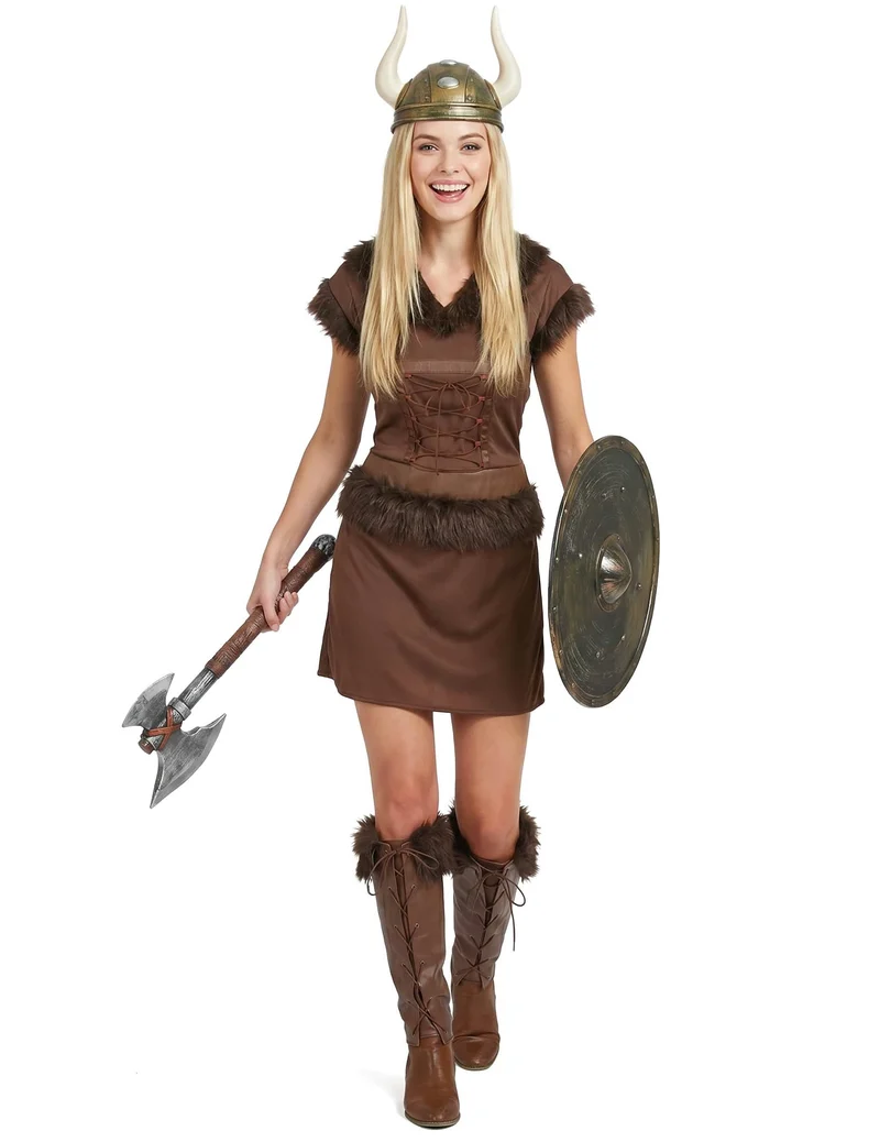 Sexy Wikinger Frau Kostüm