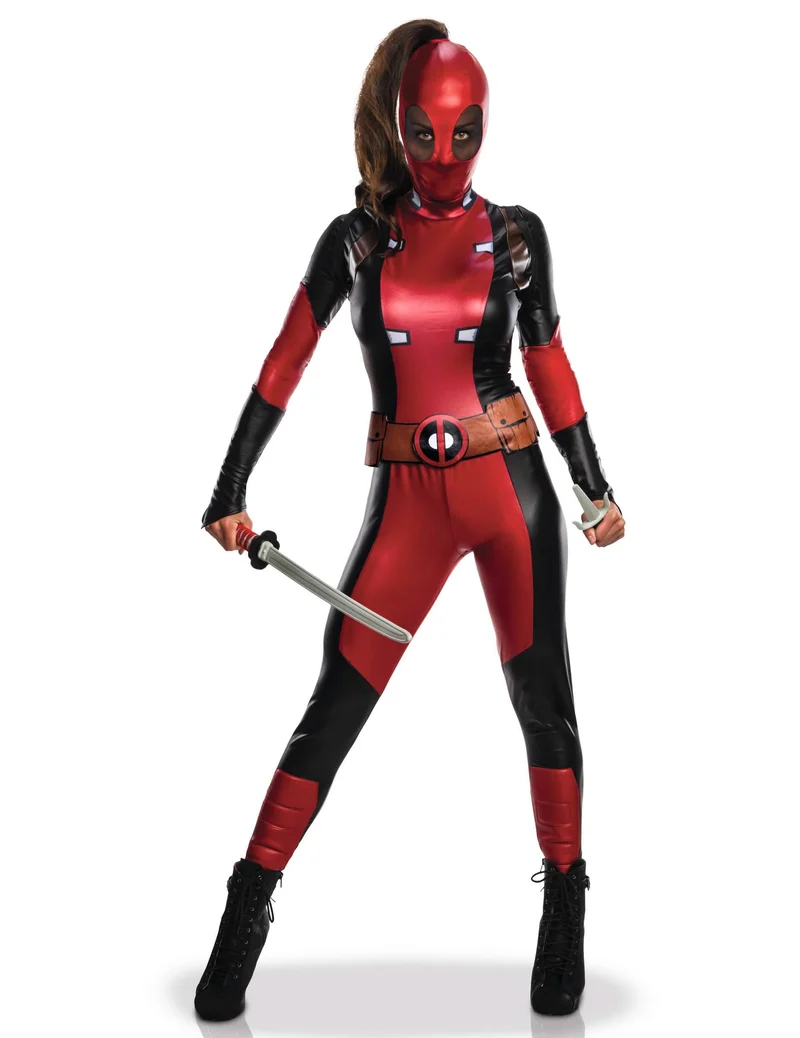 Sexy Deadpool™ Kostüm für Damen