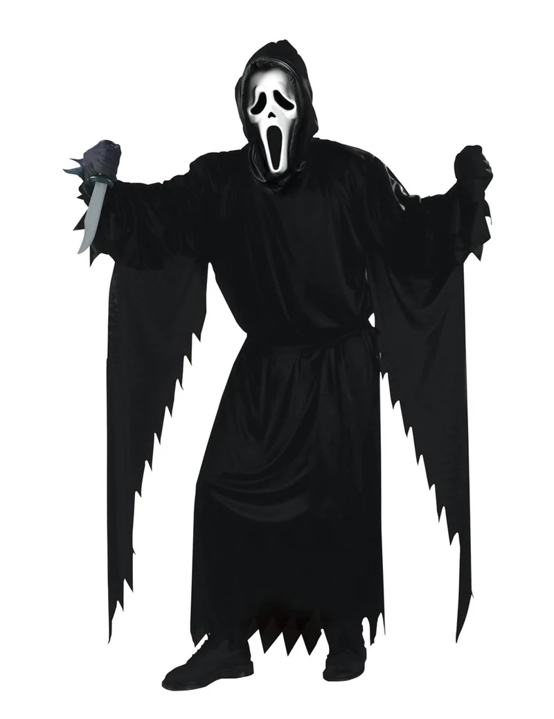 Scream™ Halloweenkostüm für Herren schwarz-weiss