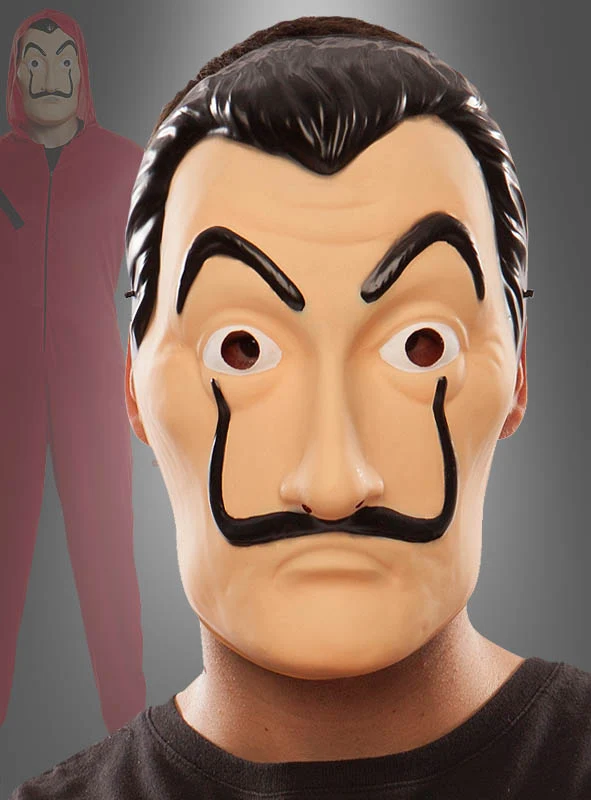 Haus des Geldes Maske Dali für Erwachsene