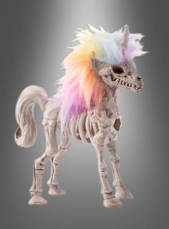 Einhorn Skelett Deko 20cm