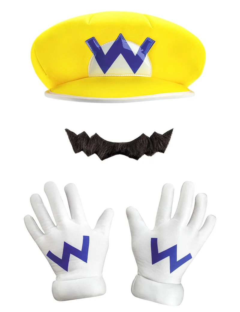 Wario Kostüm Set Nintendo™ Lizenzartikel
