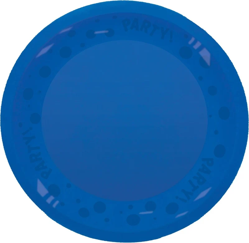 Party Teller Blau 21cm