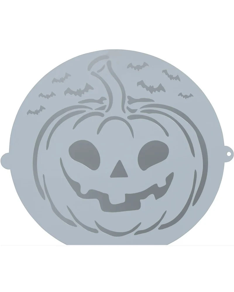 Halloween Kürbis Schablone für Torten & Kuchen 25cm