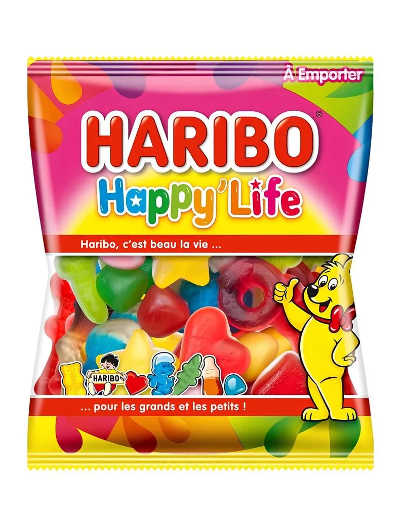 Tüte Bonbons - Haribo Happy'life 120g