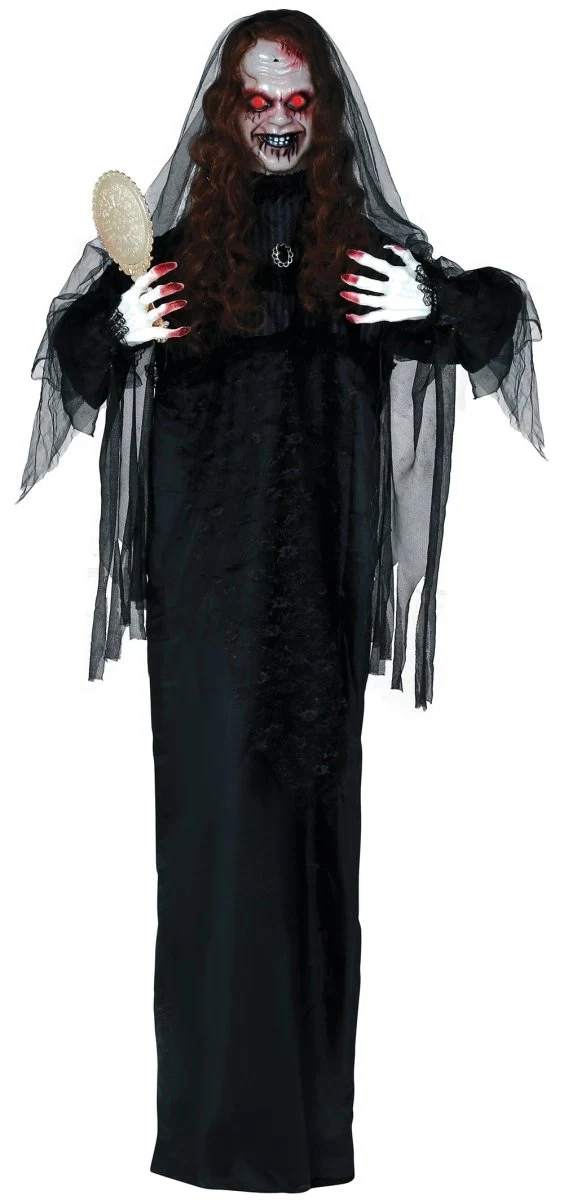 Vampirpuppe mit Licht, Ton und Bewegung 1,7 m