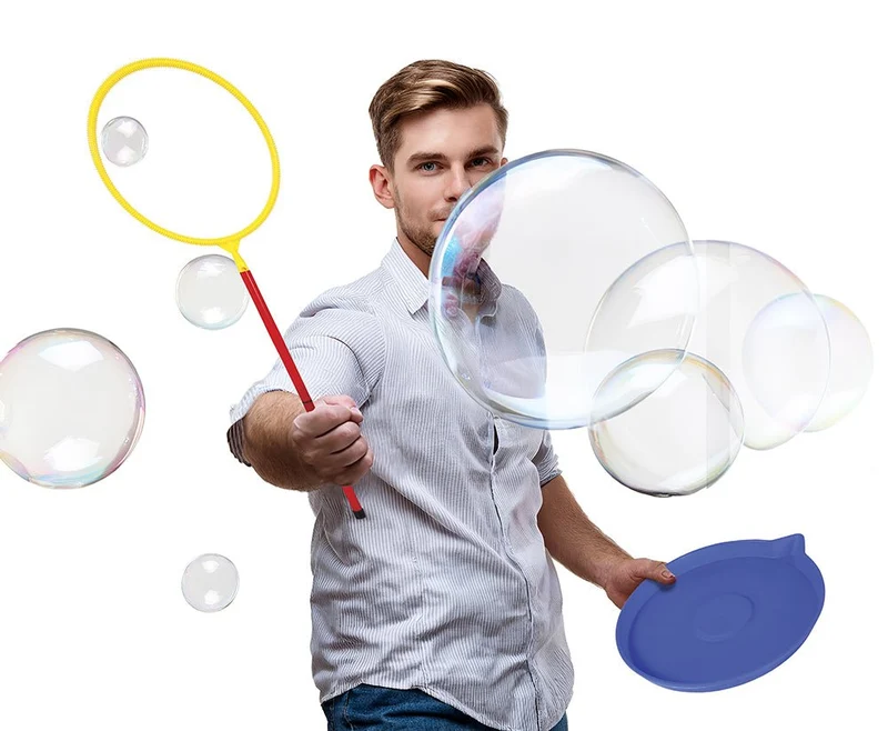 Bunte Bubble Blower Stick 6 Stück