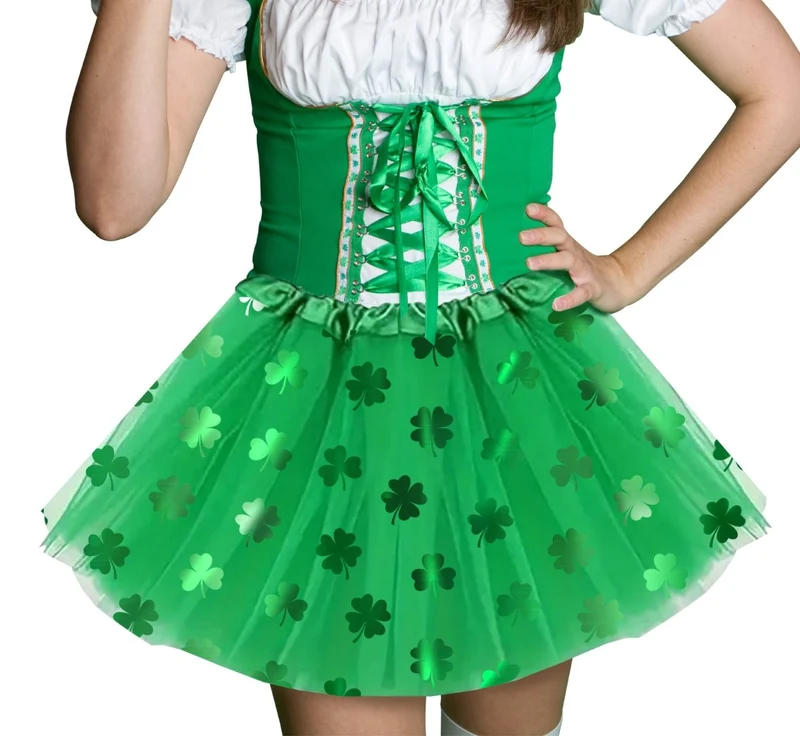 St. Patrick's Day Tutu Damen 40cm