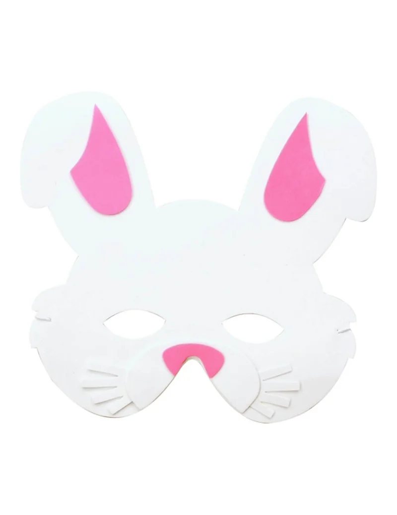 Tierische Hasen-Maske für Kinder