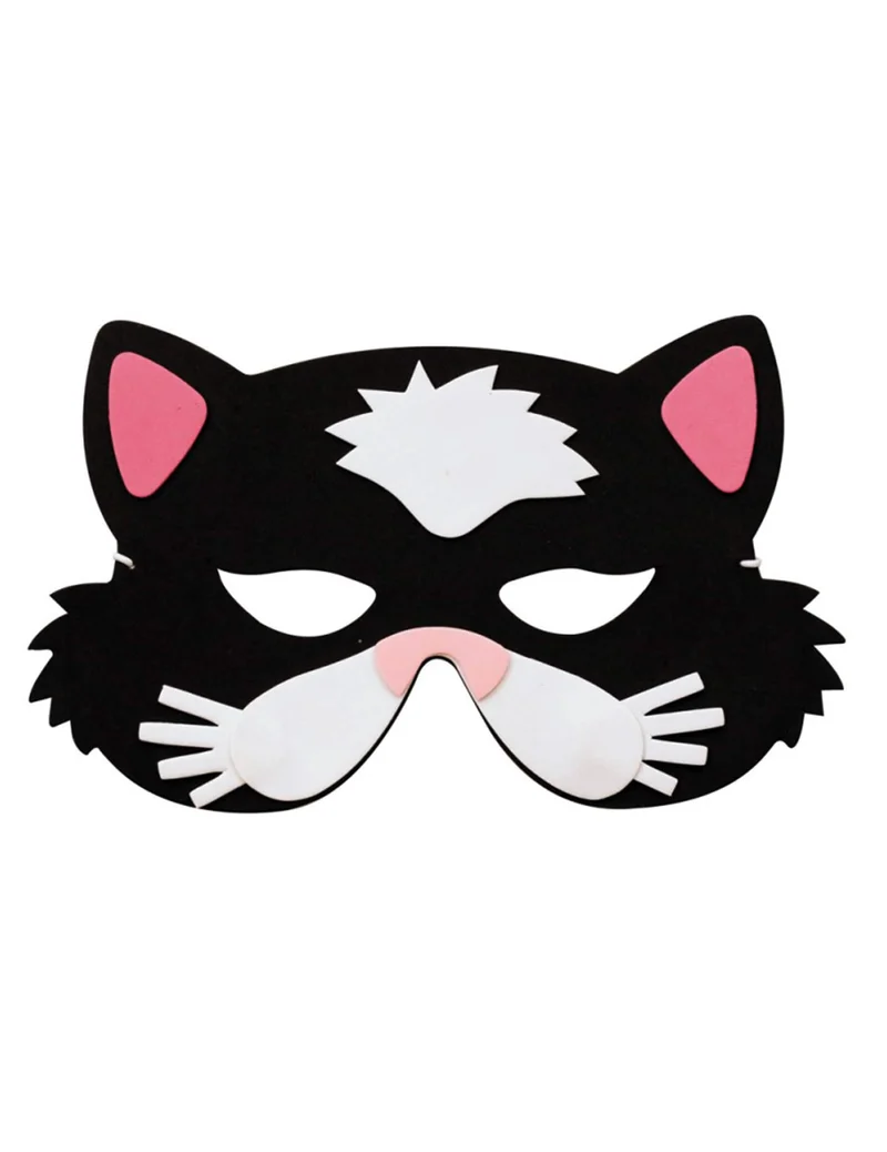Tierische Katzen-Maske für Kinder