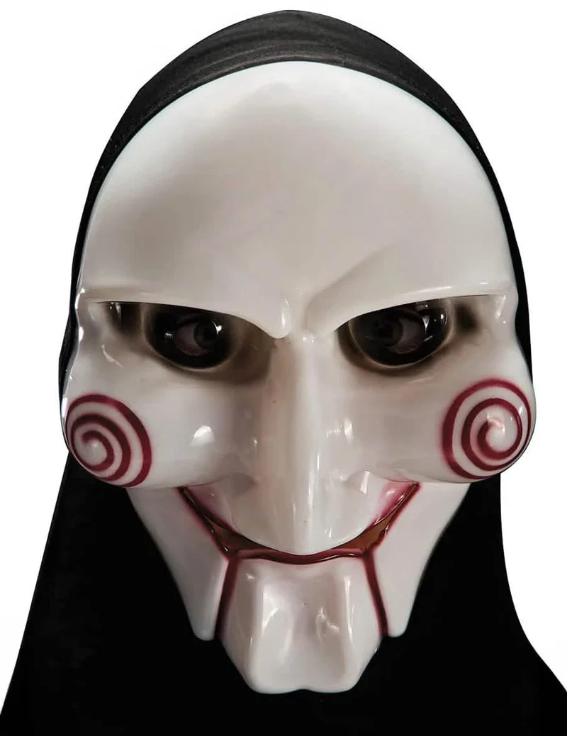 Horror Maske mit Kapuze für Erwachsene