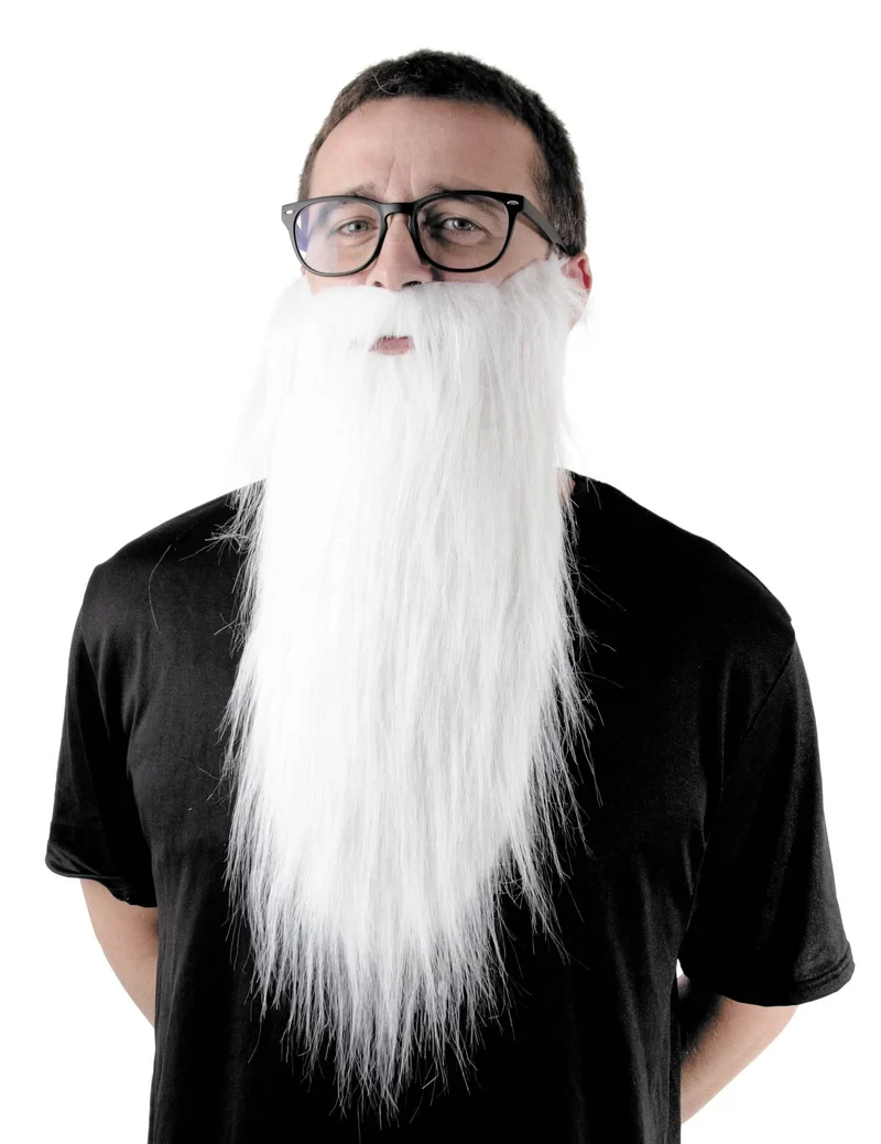 Langer weißer Bart