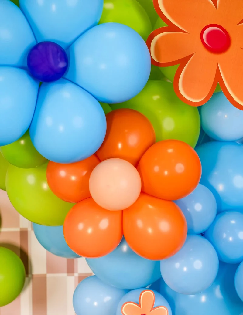 100 Mini-Latexballons Pfirsich 13 cm Partydekoration Pastell