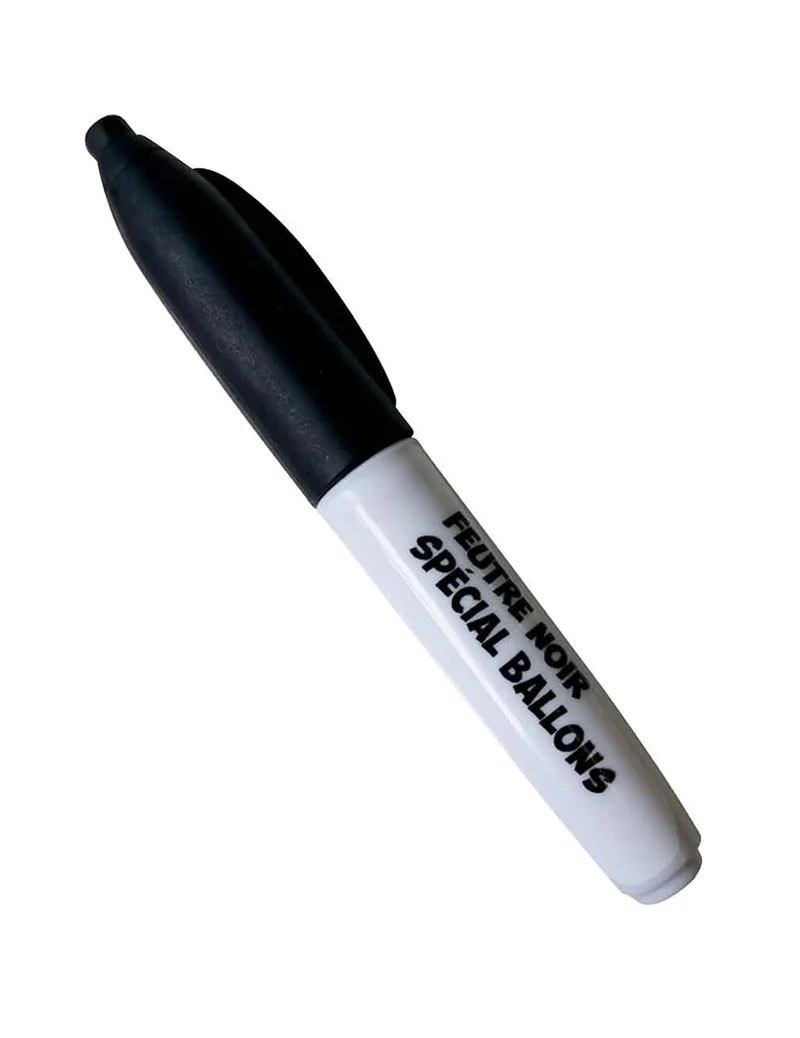 Mini-Luftballon Stift - schwarz